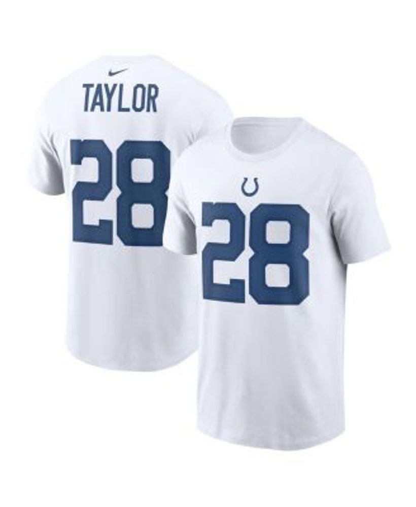 Nike Men's Jonathan Taylor White Indianapolis Colts Player Name Number T- shirt - Macy's