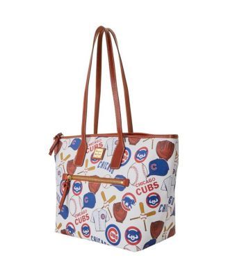 Women's Chicago Cubs Game Day Zip Tote Bag