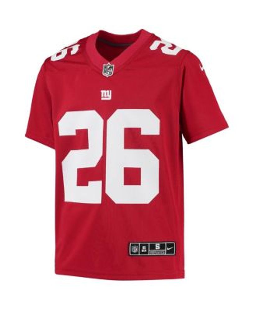 Nike Big Boys Saquon Barkley New York Giants Game Jersey - Macy's