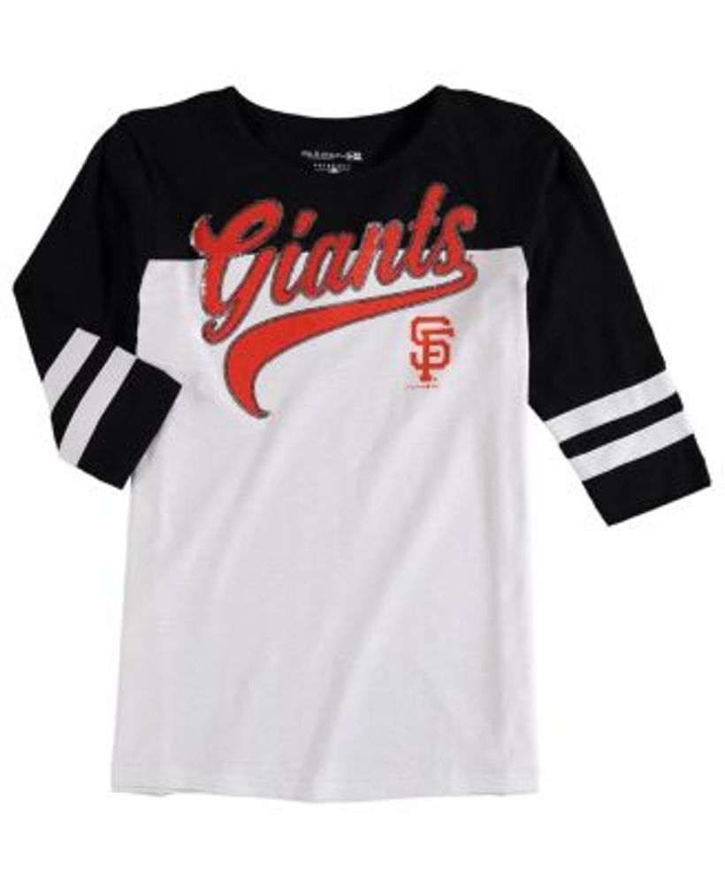 San Francisco Giants White and Black Jersey Youth Large