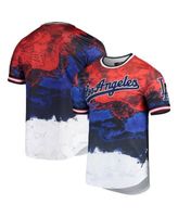 Men's Nike White Los Angeles Dodgers Americana Flag T-Shirt