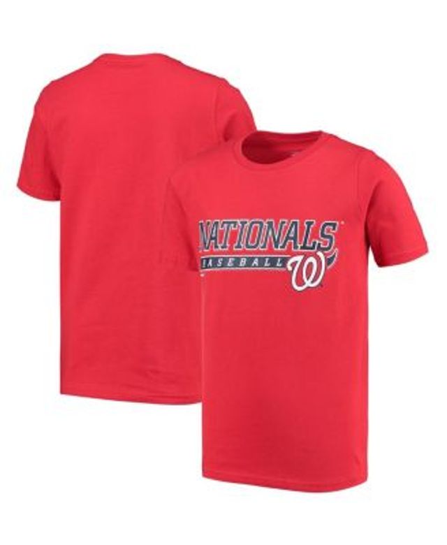 Nike Big Boys Red Washington Nationals Authentic Collection