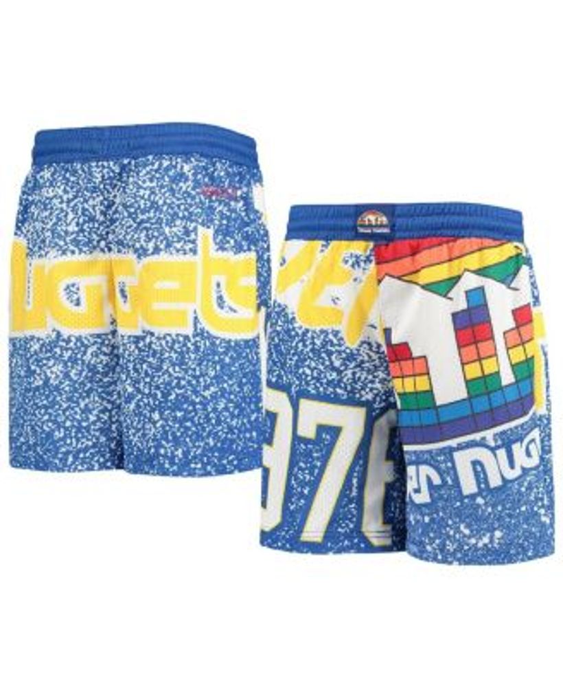 Youth Mitchell & Ness Black Sacramento Kings Hardwood Classics Jumbotron Shorts