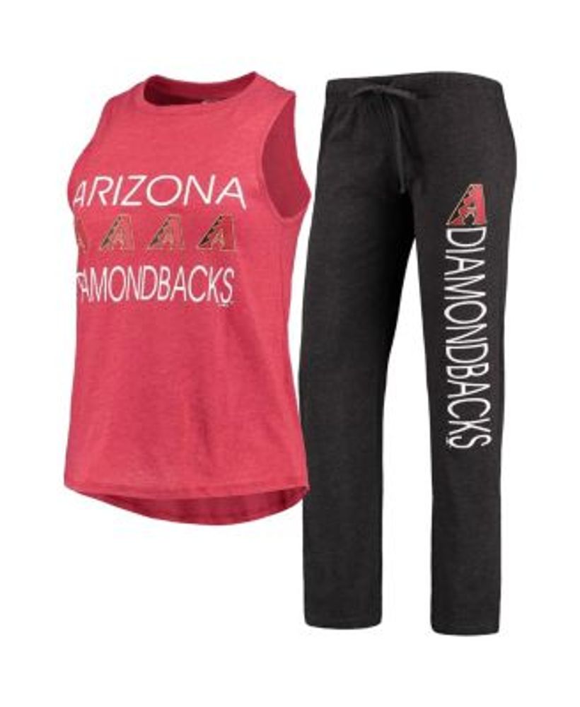 Women's Concepts Sport Red/Black Atlanta Falcons Logo T-Shirt & Pants Set