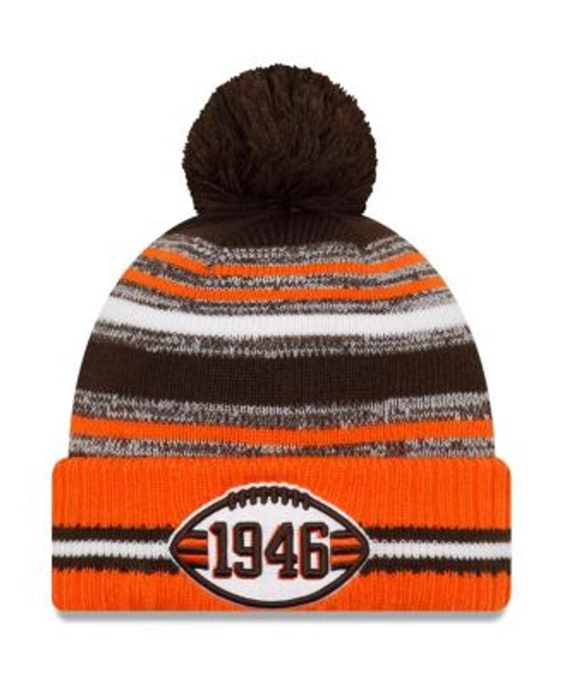 New Era Youth Boys Brown, Orange Cleveland Browns 2021 Nfl