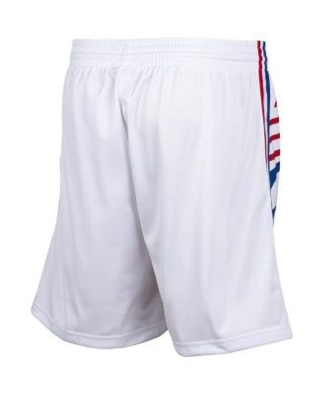 Men's Mitchell & Ness Black Houston Rockets Big & Tall Hardwood Classics Big Face 2.0 Shorts