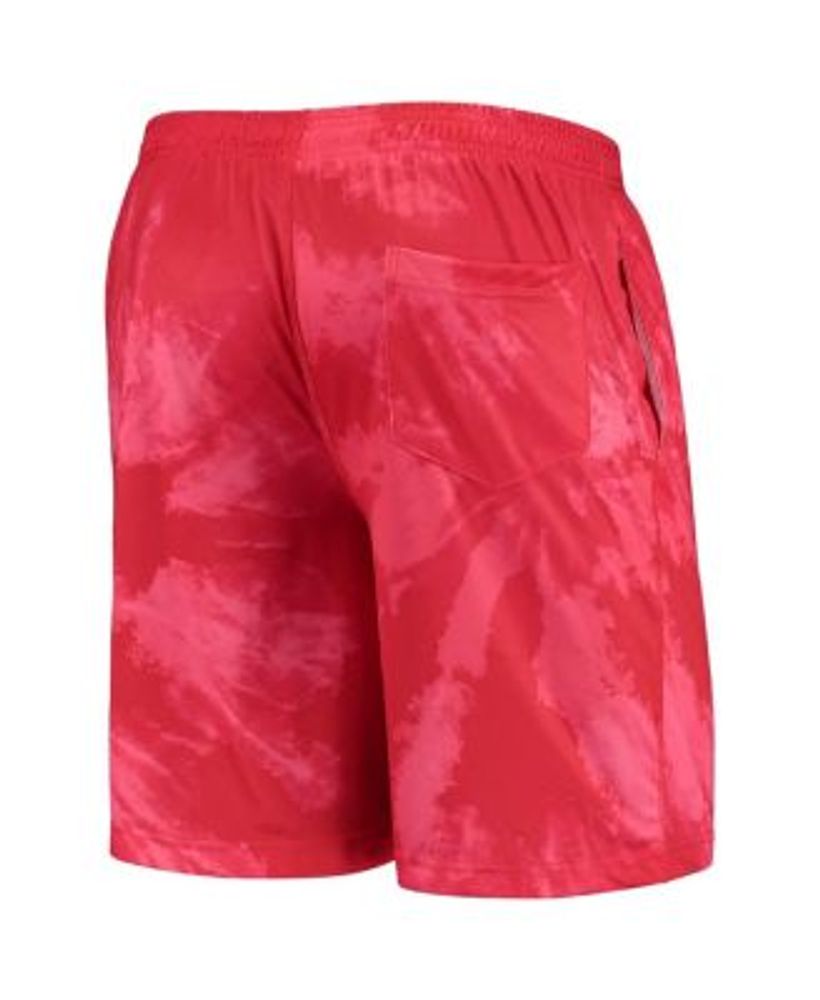 St. Louis Cardinals FOCO Tie-Dye Training Shorts - Red