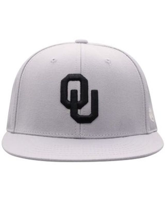 Top of The World Men's Charcoal Oklahoma Sooners Team Color Fitted Hat