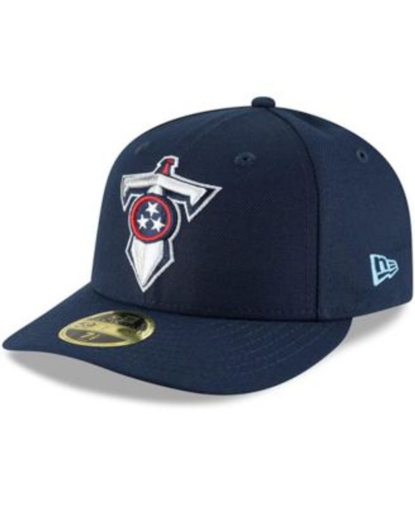 Tennessee Titans New Era 2022 Sideline 59FIFTY Fitted Hat - Cream/Navy