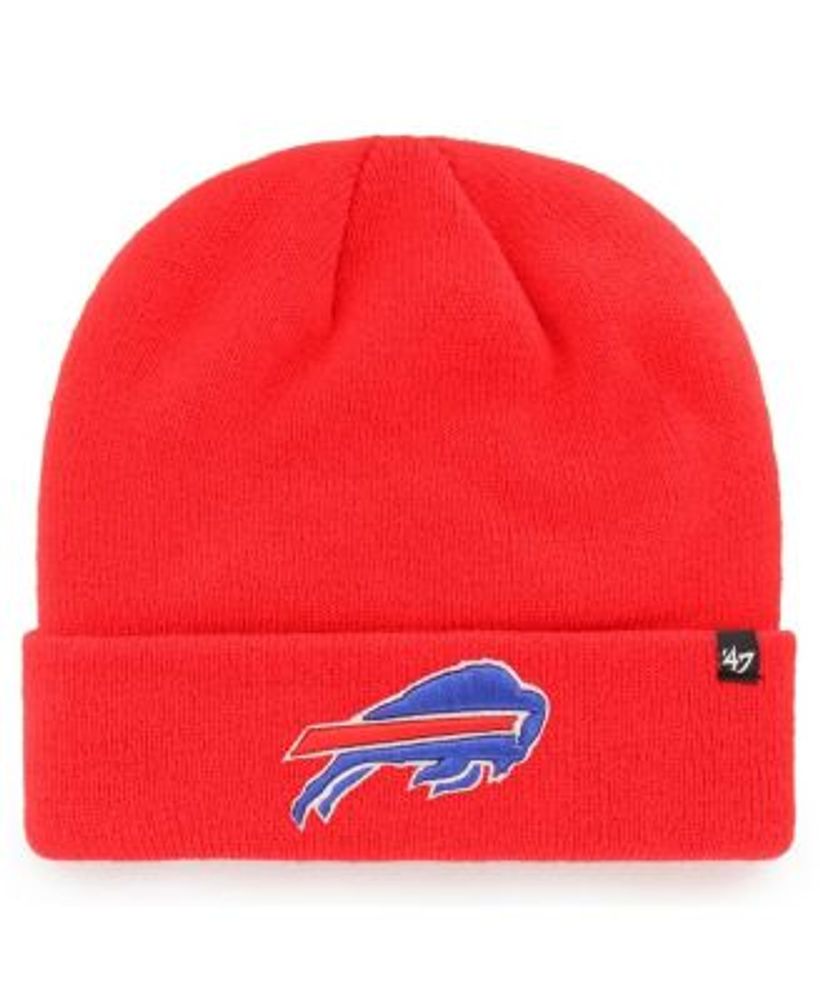 47 Brand Men's Red Buffalo Bills Secondary Basic Cuffed Knit Hat