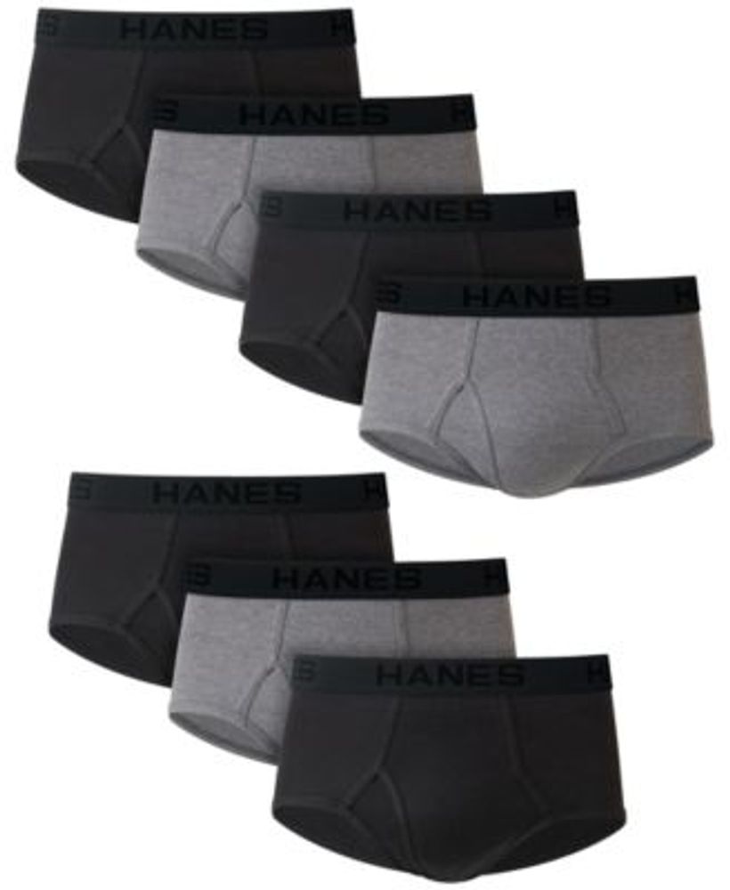 Hanes Men's Ultimate 7pk. Full-Cut Briefs - Macy's