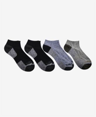 Men's No Show Socks, Pack of 4