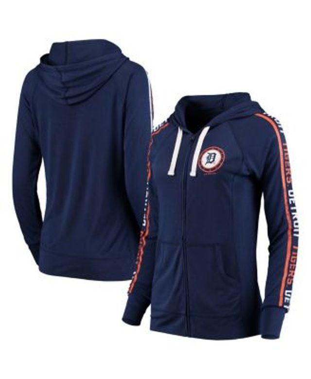 Nike Women's Navy Detroit Tigers Gym Vintage Team Full-Zip Hoodie - Macy's