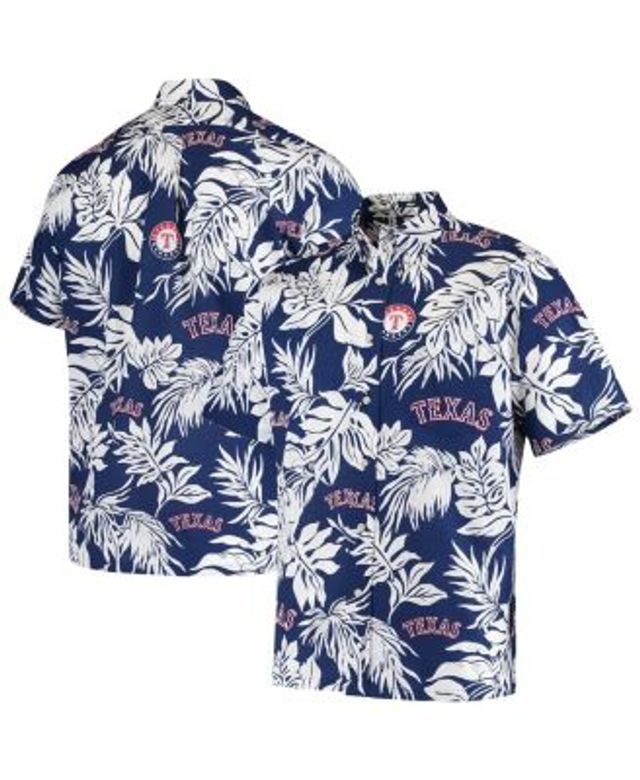 Reyn Spooner Men's Navy Cleveland Indians Aloha Button-Down Shirt - Macy's