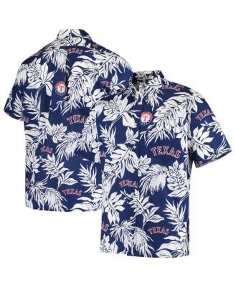 Reyn Spooner Men's Navy Texas Rangers Aloha Button-Down Shirt