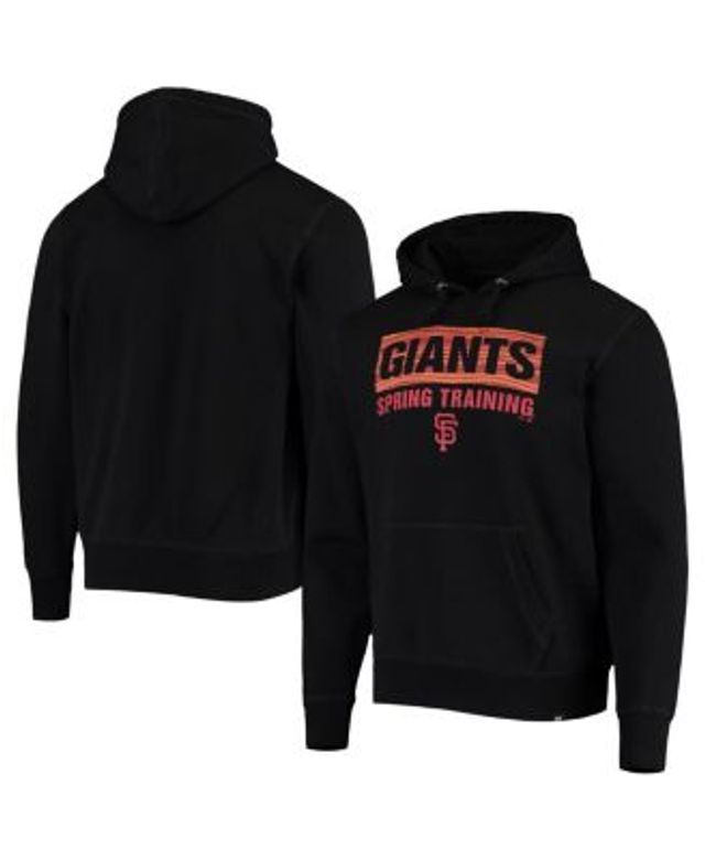 Men's Fanatics Branded Black/Orange San Francisco Giants Chip In Pullover  Hoodie 