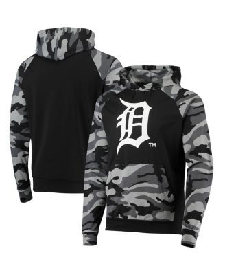 Lids Detroit Tigers Jersey Muscle Sleeveless Pullover Hoodie - Navy