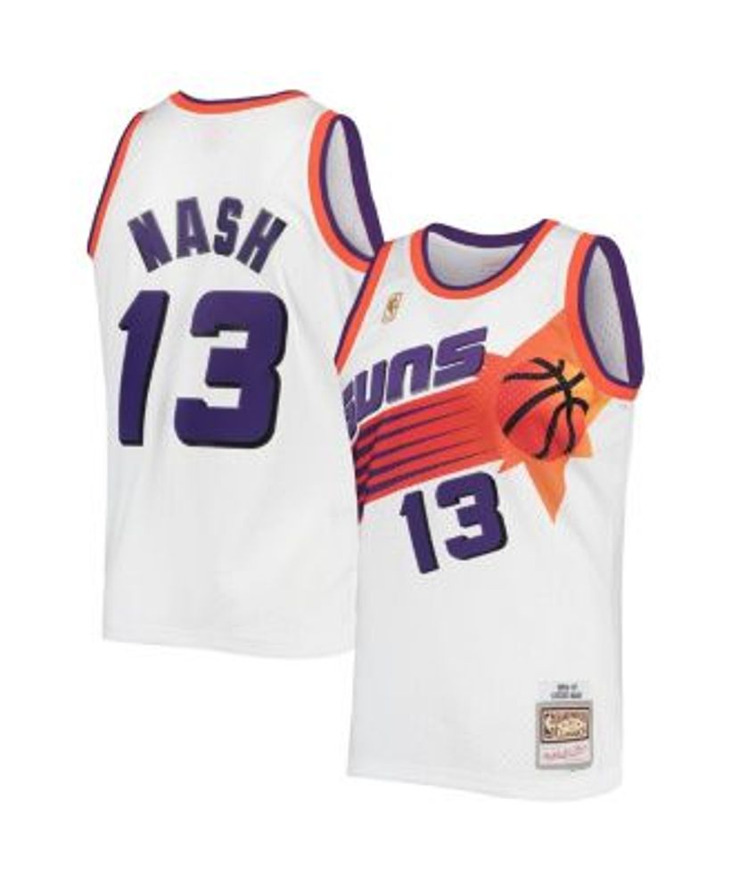 Youth Mitchell & Ness Steve Nash Black Phoenix Suns 1996-97 Hardwood  Classics Swingman Throwback Jersey