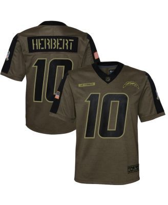 Nike Women's Justin Herbert Gold Los Angeles Chargers Inverted