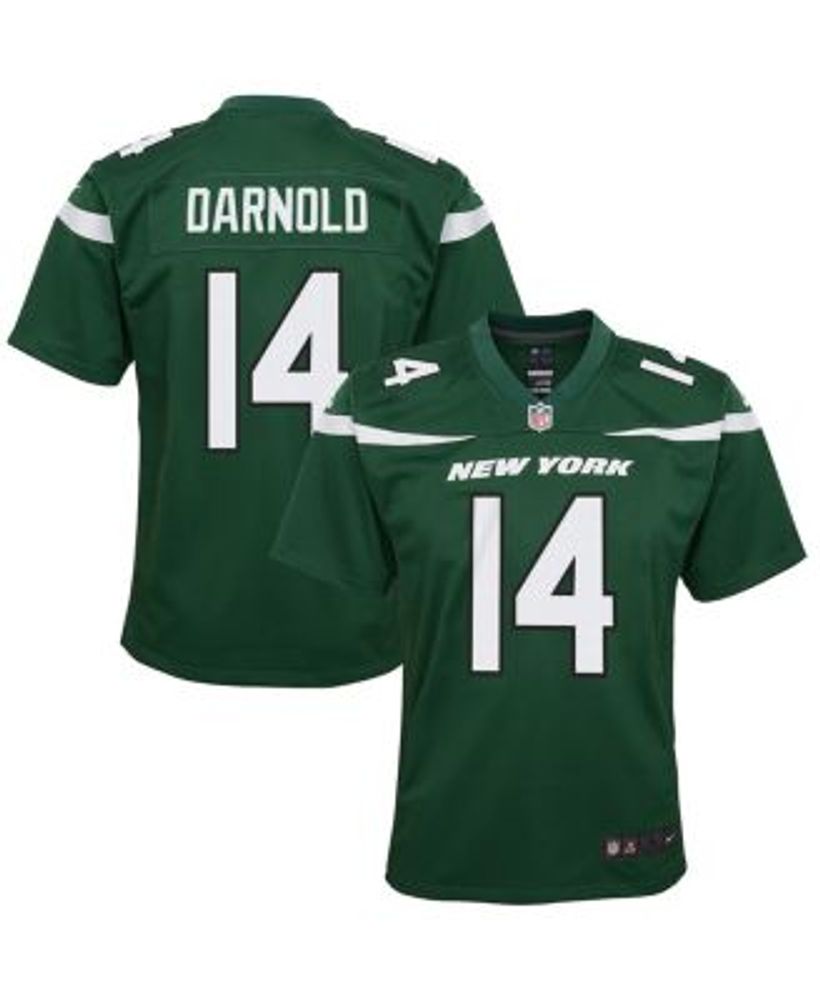 Men's Carolina Panthers Sam Darnold Nike Black Game Player Jersey