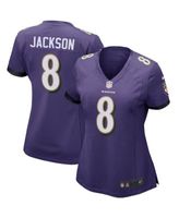 Nike Women's Lamar Jackson Purple Baltimore Ravens Game Player Jersey