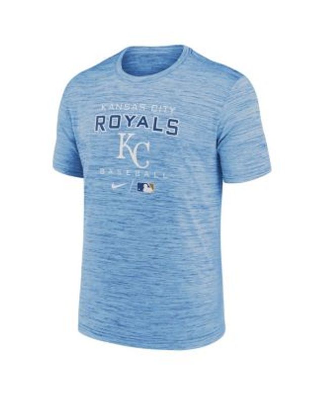 Youth Nike Royal Kansas City Royals Authentic Collection Velocity Practice Performance T-Shirt Size: Extra Large