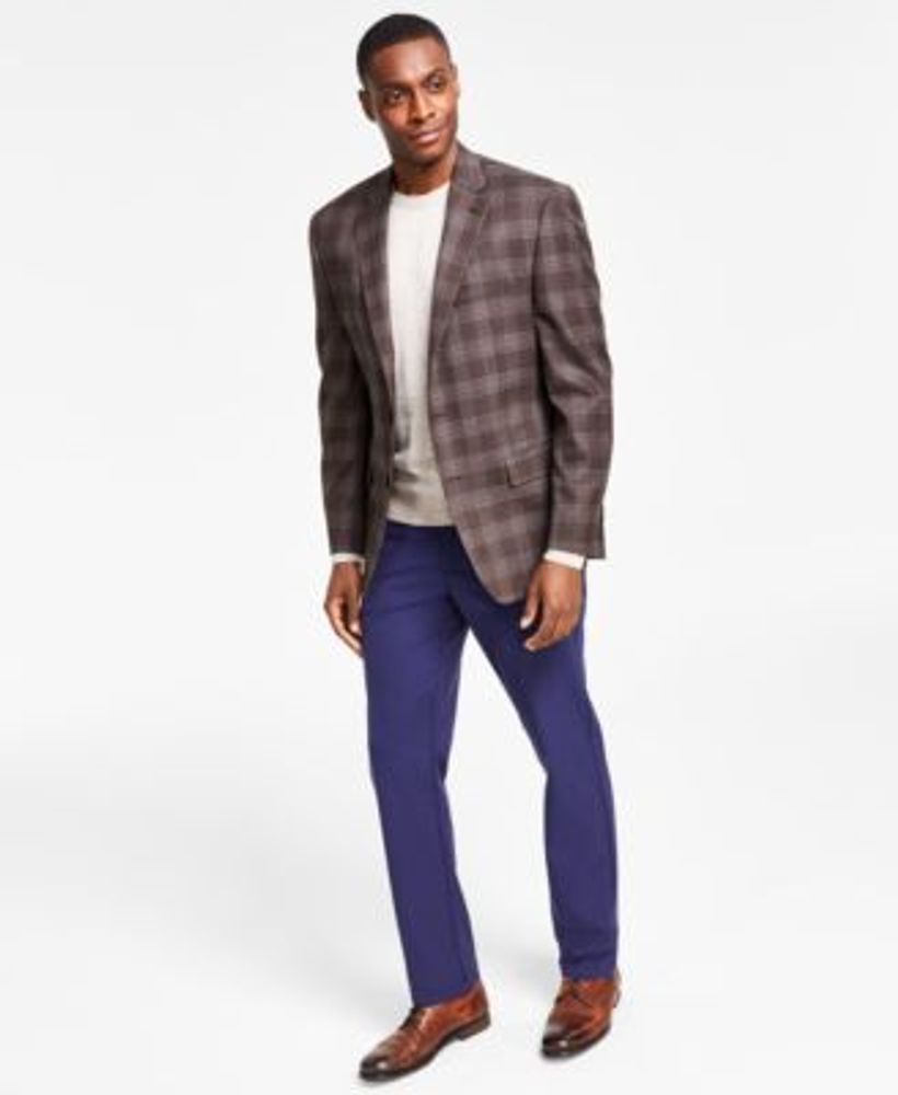 Lauren Ralph Lauren Men's Classic-Fit Ultraflex Stretch Pattern Sport Coats  | Hawthorn Mall