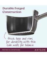 Anolon Accolade Hard Anodized 2-Piece Nonstick Frying Pan Set ,Gray