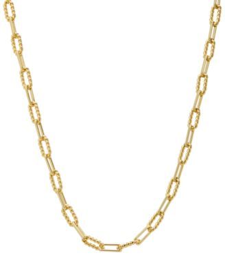Women's Twist Link Necklace 18"