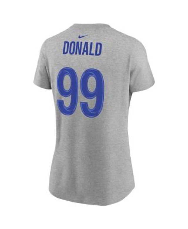 Nike Aaron Donald White Los Angeles Rams Player Graphic T-shirt