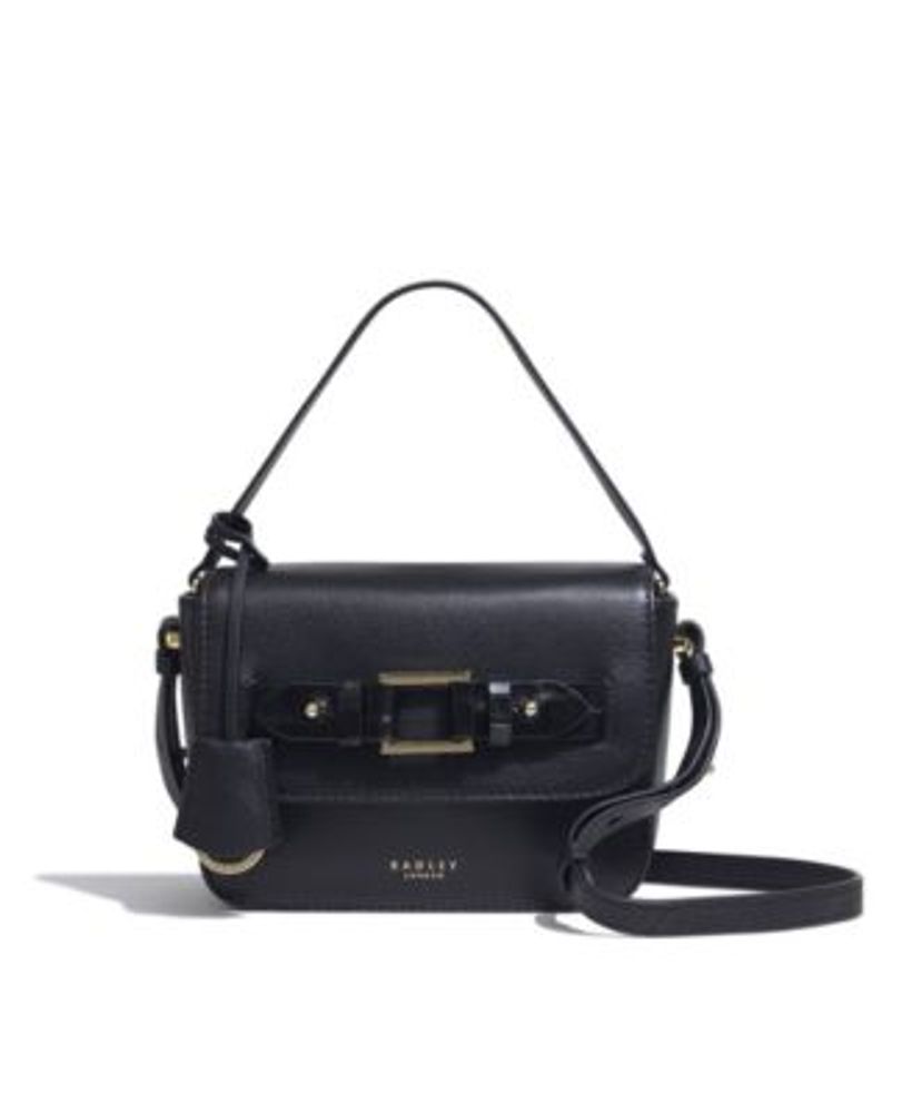 Black Flapover Cross Body Bag | Reeves Close | Radley