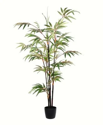 4' Artificial Potted Japanese Bamboo Tree