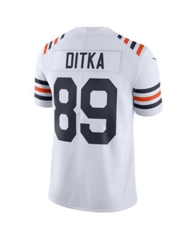 Men's Nike Mike Ditka Orange Chicago Bears Alternate Vapor Untouchable  Limited Retired Player Jersey