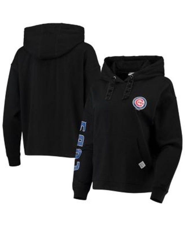 Chicago Bears DKNY Sport Women's Lydia Pullover Hoodie - Black