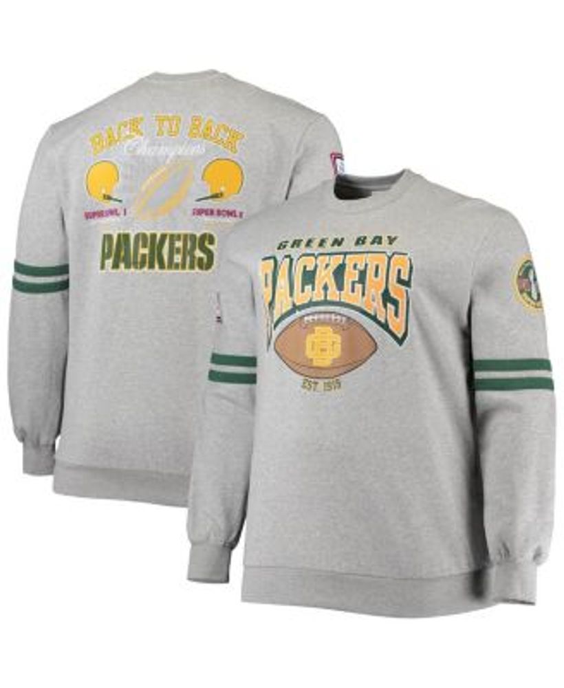 Pittsburgh Steelers Mitchell & Ness Allover Print Fleece Pullover