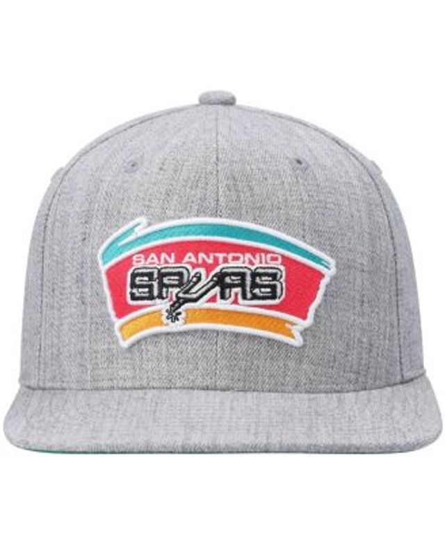Mitchell & Ness San Antonio Spurs Retroline OG Snapback Hat, Teal