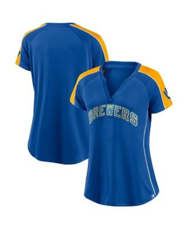 Men's Milwaukee Brewers Fanatics Branded Royal True Classics