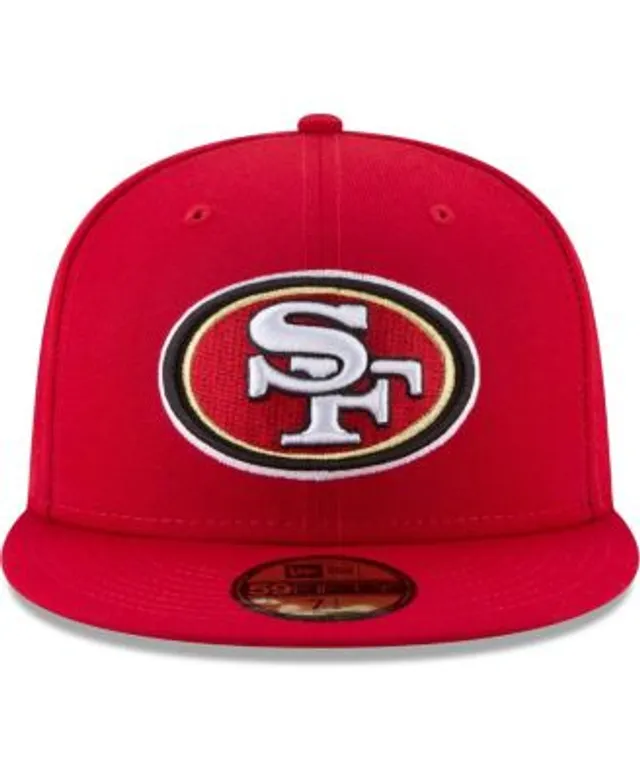 Men's New Era Graphite San Francisco 49ers Storm 59FIFTY Fitted Hat