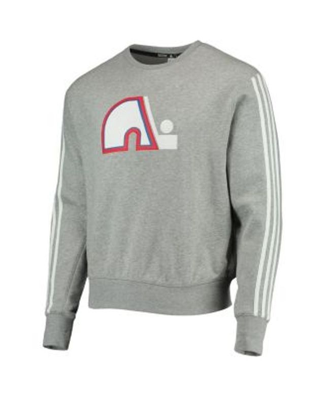 Men's Adidas Heathered Gray San Jose Sharks Team Classics Vintage Pullover Sweatshirt Size: Extra Large