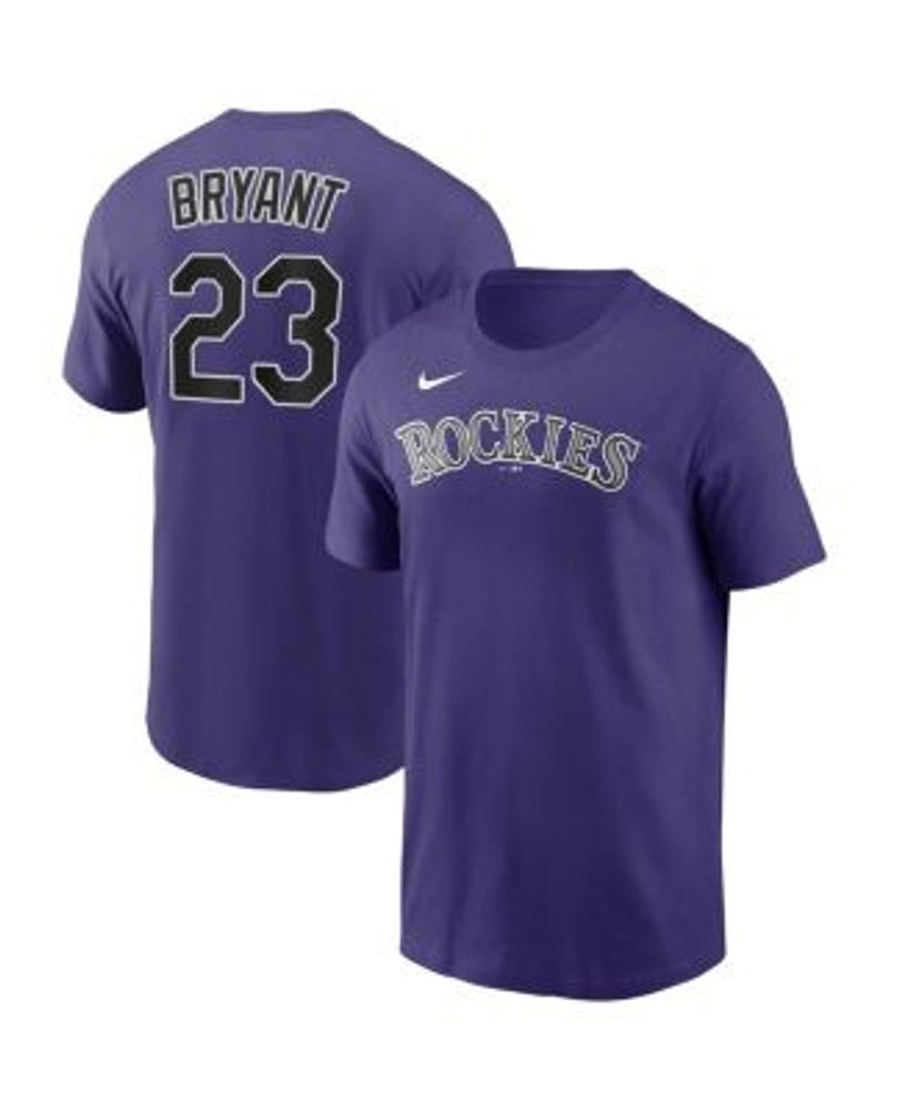 Men's Nike Purple Colorado Rockies New Legend Logo T-Shirt