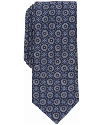 Men's Tanner Neat Skinny Tie, Created for Macy's