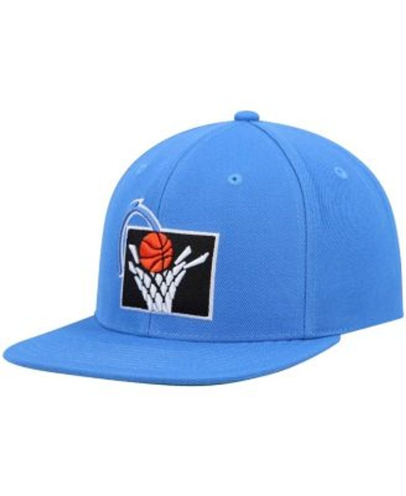 Men's Mitchell & Ness Blue Minnesota Timberwolves Hardwood Classics Team  Ground 2.0 Snapback Hat