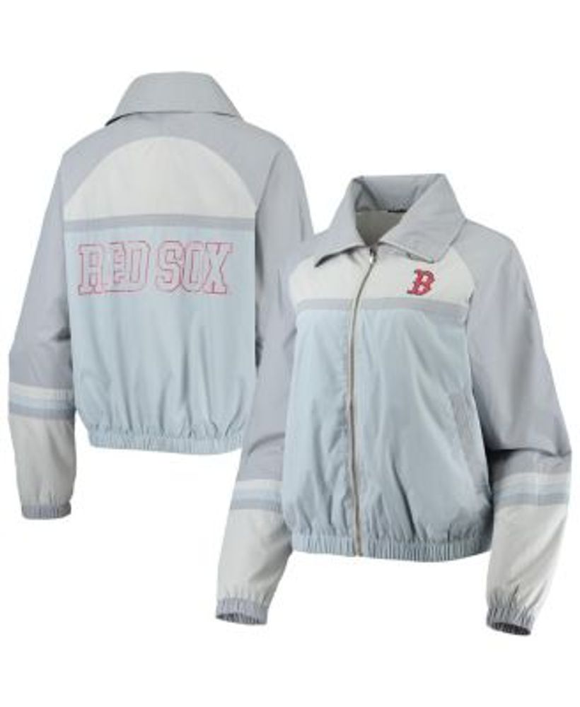 Varsity Boston Red Sox Blue and White Jacket