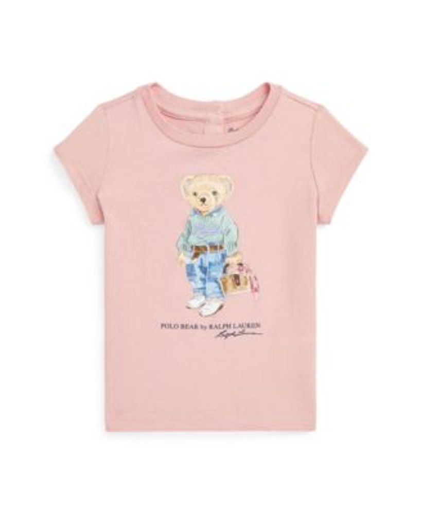 Polo Ralph Lauren Baby Girls Polo Bear Jersey T-shirt | Connecticut Post  Mall