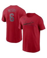 Men's Nike Stan Musial St. Louis Cardinals Cooperstown Collection Name &  Number Light Blue T-Shirt