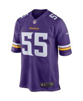 Youth Nike Anthony Barr Purple Minnesota Vikings Team Color Game Jersey