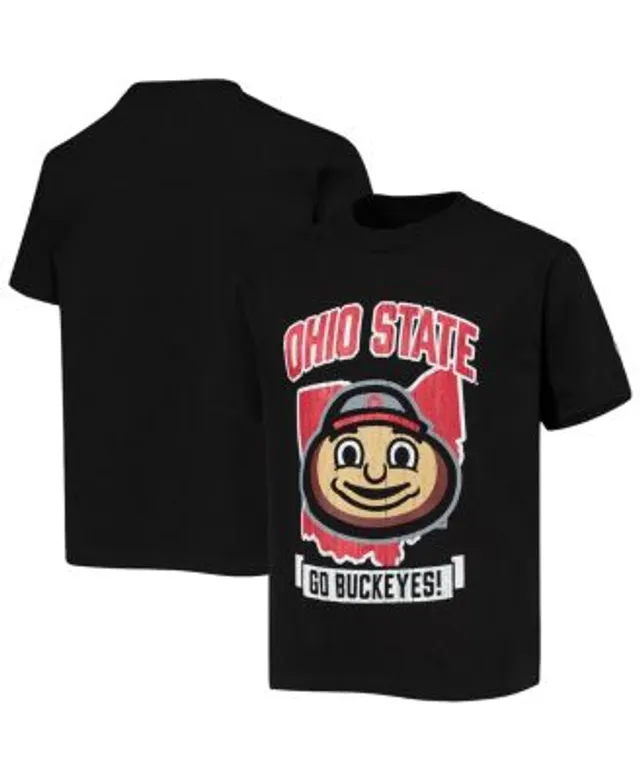 Men's Mitchell & Ness Eddie George Scarlet Ohio State Buckeyes