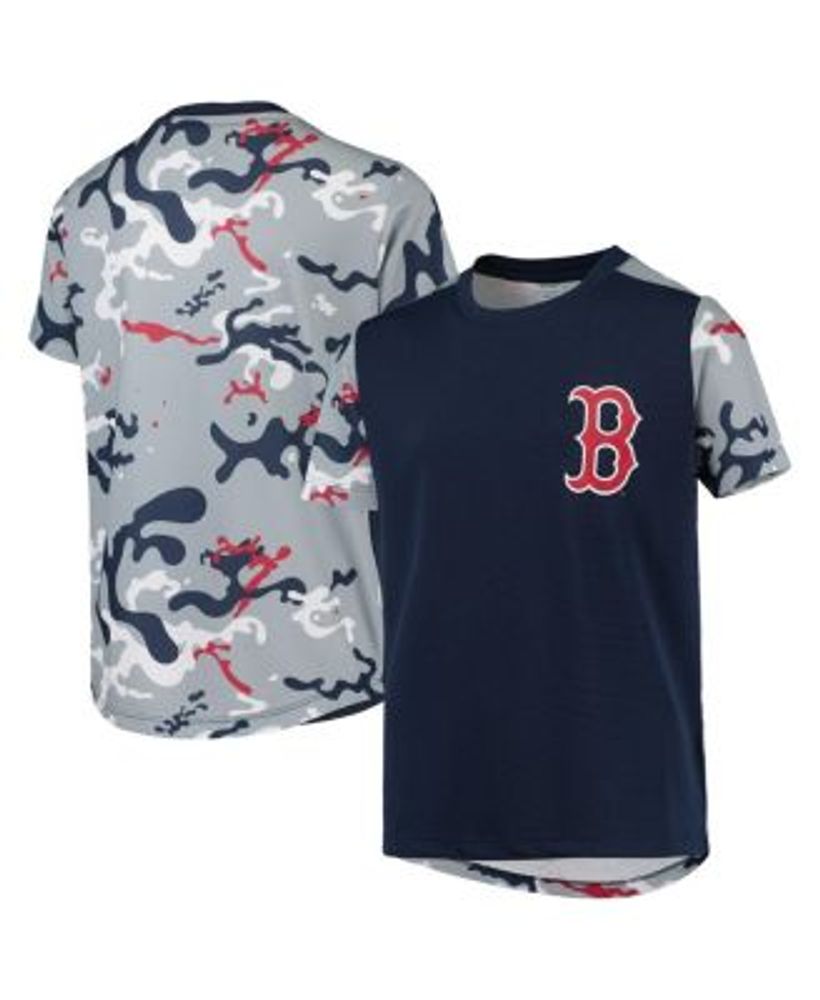  Outerstuff Boston Red Sox Boy's Youth Logo Crew Neck T