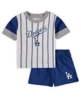 Outerstuff Newborn & Infant Royal/Red Chicago Cubs Pinch Hitter T-Shirt Shorts Set