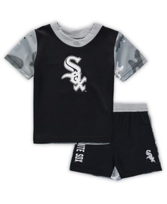 Outerstuff Toddler White/Red Washington Nationals Position Player T-Shirt & Shorts Set